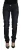 Acht Zwarte Katoenen Lage Taille Slim Fit Dames Casual Denim Damesjeans