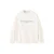Mango Kids sweater met backprint ecru