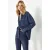 TRENDYOLMİLLA Dames Blauw Effen Lang Oversized Overhemden