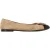 Ferragamo Cap Toe Ballerina’s in Bruin Suède