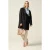 Oltre Mid-length Coat With Buttons Black