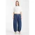 TOPSHOP low waist barrel gestreepte jeans – donkerblauw
