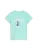 TOM TAILOR Shirt  beige / blauw / mintgroen