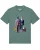 Watapparel Shirt ‘ Fancy Birds ‘  groen / gemengde kleuren