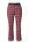 Ulla Popken Broek  lichtroze / rood / zwart / wit