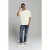No Excess T-shirt Crewneck Heavy Solid Basic Offwhite