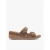 Hoge Kwaliteit Suède Leer Sleehak Sandalen Dames Ryłko