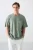 Oversized Katoenmix T-Shirt met Ronde Hals en Pocket