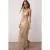 TRENDYOLMİLLA Dames Beige Ajour Maxi Mouwloos Strandkleding Recht Jurken