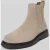 Calvin Klein Jeans Chelsea boots van een mix van leer en textiel met elastische inzetten