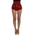Dolce Gabbana Hoge Taille Shorts met Bloemenborduursel