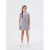 NAME IT KIDS gestreepte jurk NKFMIE donkerblauw/wit