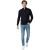 Jack Wills Heren Trui met trechterhals (Marine)