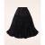 Queen Size Lola Lifeforms petticoat in zwart