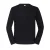 Fruit of the Loom Heren Iconic T-shirt met lange mouwen (Zwart)