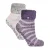 2-pack Dames Zachte Lounge Sokken met Antislip