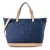 TOM TAILOR Shopper ‘Gilda’  beige / blauw