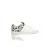 Heren Leren Lage Sneakers met Geruite Patroon