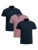 JACK & JONES Shirt ‘Paulos – Slim Fit’  donkerblauw