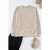 TRENDYOL MAN Heren Bruin Effen Lang Oversized Sweatshirts