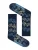 GREENBOMB Sokken ‘Bike Big 4’  blauw / navy / geel