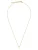 Luxenter Ketting met 18-karaats geelgouden afwerking – Alphabet