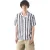 Pretty Green Heren Marshall Regular-overhemd met korte mouwen (Marine)