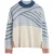 White Stuff Cut About Stripe Jumper Blue Multi