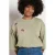 LOLALIZA gebloemde sweater lichtkaki
