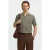 Selected regular polo gebreid groen