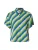 King Louie Blouse ‘Evelina’  blauw / cyaan blauw / geel / limoen