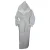 ARTG Dames/Dames Robezz Wafel ochtendjas met capuchon (Wit)