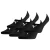 PUMA Sportsokken  zwart / wit