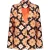 Geisha Blazer Printed Orange/pink/black