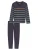 SCHIESSER Pyjama lang ‘ Casual Nightwear ‘  donkerblauw / grafiet