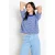 LOLALIZA gestreepte top – blauw