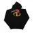 Disney Jongens The Incredibles Costume Logo Hoodie (Zwart)