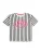 ONLY GIRLS Shirt  lichtroze / zwart / wit