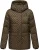 Ragwear Functionele jas ‘Wikesh’  bruin / lichtbruin