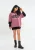 Tom Barron oversized damesjurk met capuchon en logo op de rug