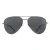 Hugo van Hugo Boss Aviator Mens Dark Ruthenium grijze zonnebril