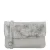 Charm London leren crossbody tas South Hill zilverkleurig