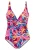BUFFALO Badpak  blauw / bessen / oranje / pink