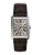 FOSSIL Analoog horloge ‘CARRAWAY’  taupe / donkerbruin / zwart / zilver