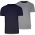 Levi’s T-shirt Solid Crew Donkerblauw (navy) Grijs 2Pack –