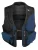 normani Sportbodywarmer ‘Fisher’  blauw / zwart