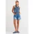 Hoge Taille Denim Shorts Met Knopen Sluiting