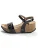 Bayton Sandalen met riem ‘AVON’  zwart