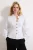 TRENDYOLMİLLA Dames Wit Effen Lang Getailleerd Overhemden