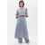 ZENGGI Satin Dress Silver Mink